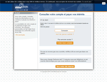 Tablet Screenshot of comptes.credit-municipal-toulouse.fr